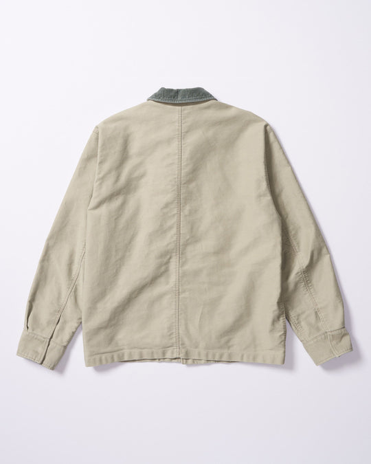 heavy moleskin short coverall jacket