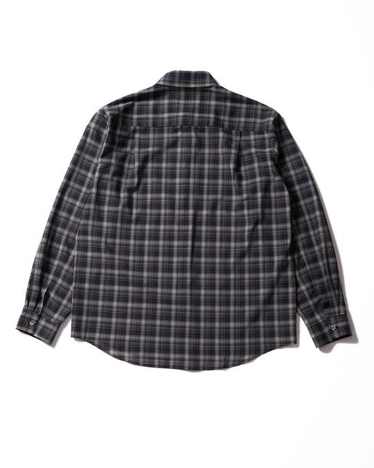 airy wool voile shirt