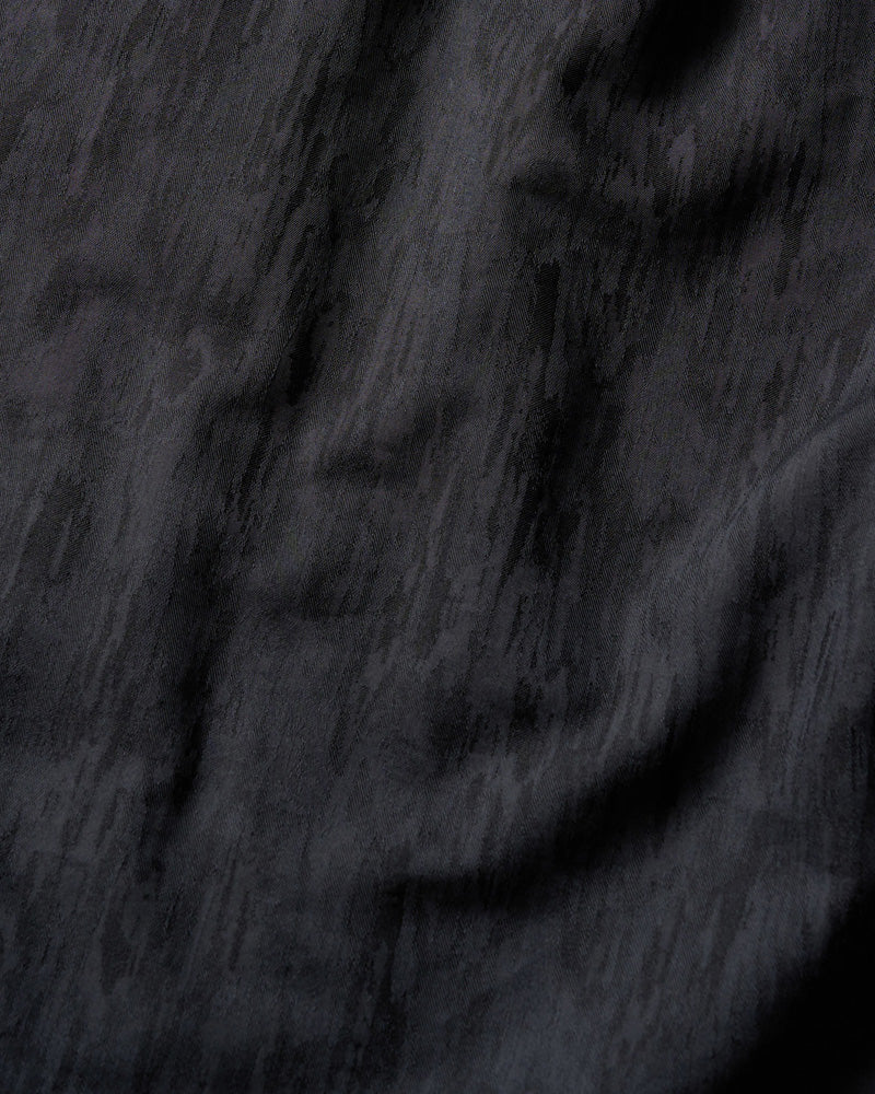 jacquard open collar shirt
