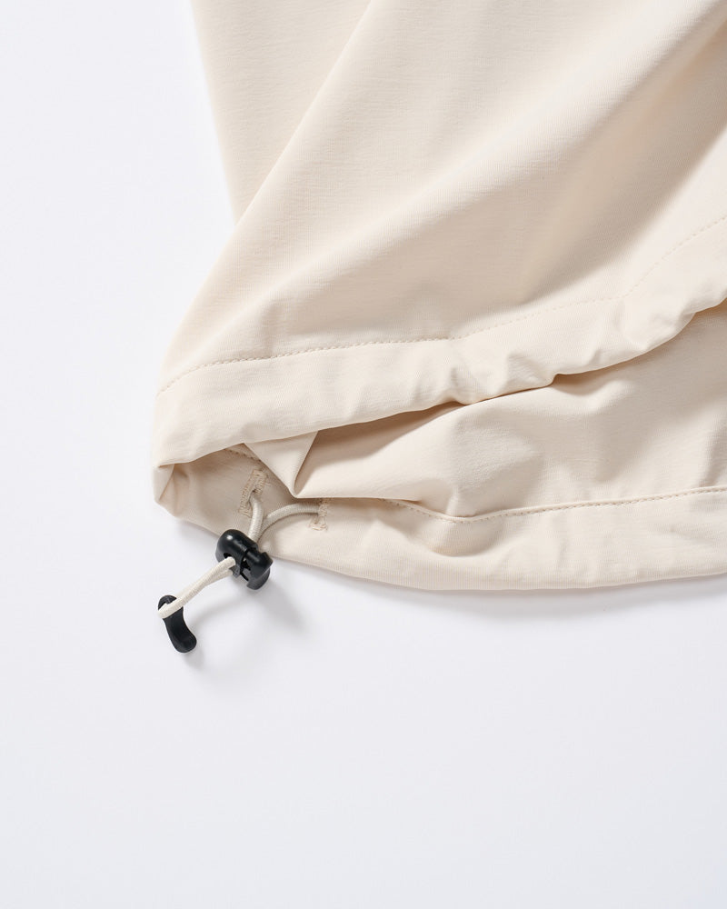 drawstring leather pocket S/S