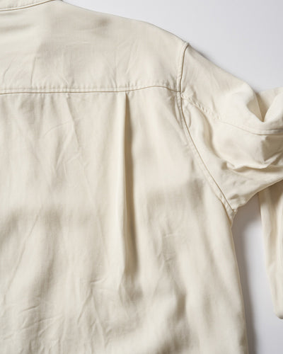band collar shirt coat