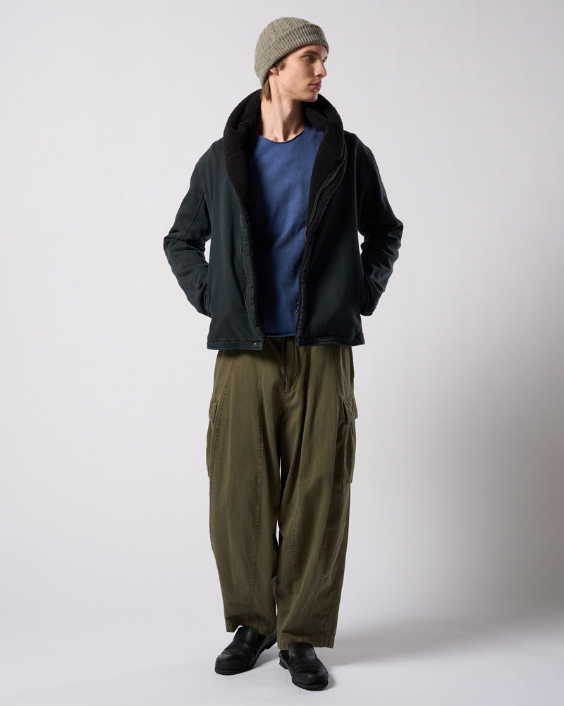 tight jersey cut-off L/S
