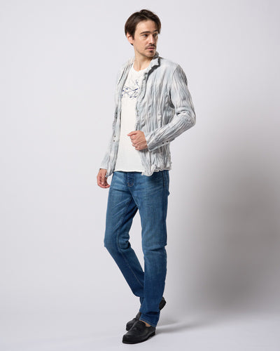 slim banana denim