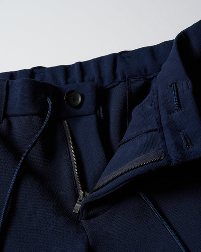 function knit easy slacks (jacquard check)