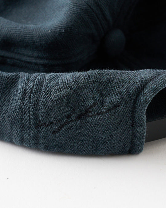 cotton linen herringbone aging B.B.cap