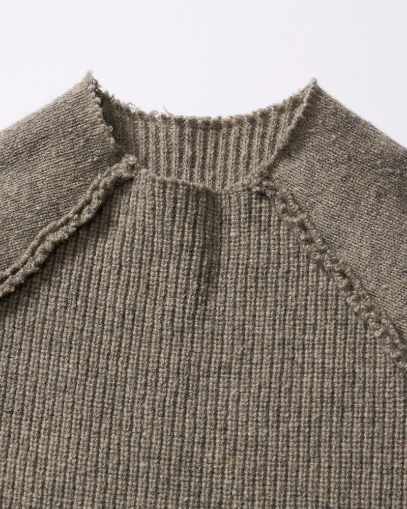 lomond×powder line high-neck knit