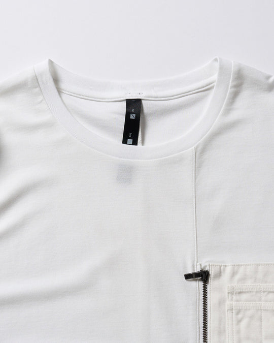 contrast pocket pull-over