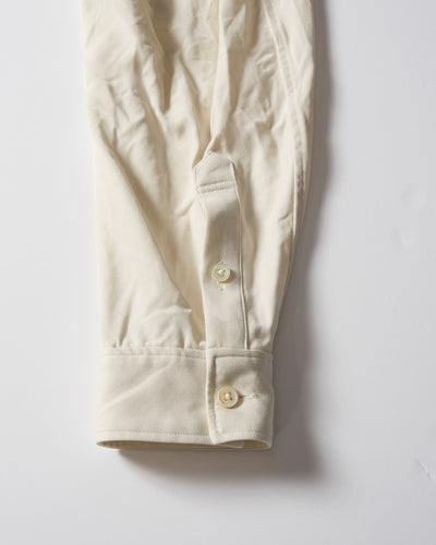 band collar shirt coat