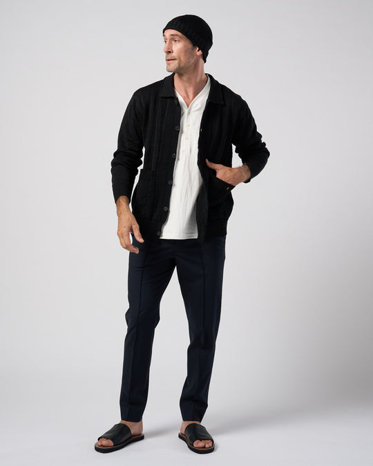 luxury cotton smart collar S/S
