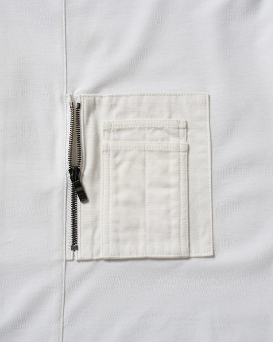 contrast pocket pull-over