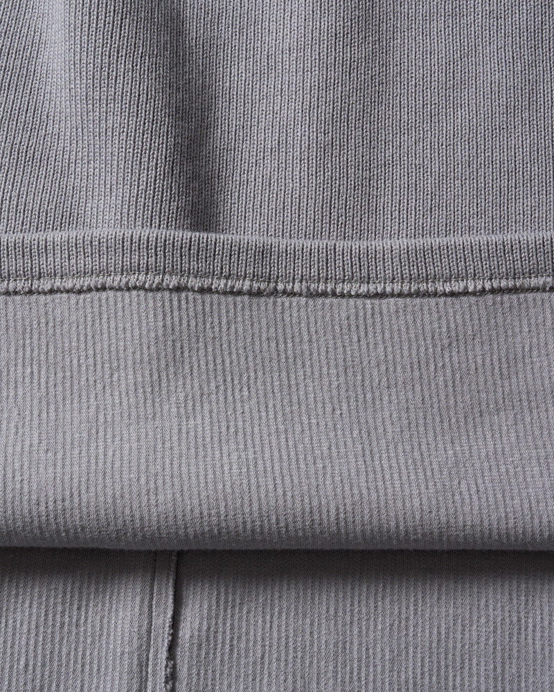 quarter-knit key neck H/S