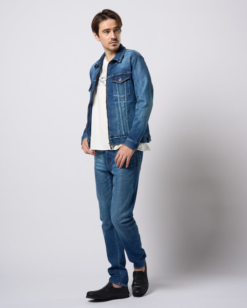 slim banana denim