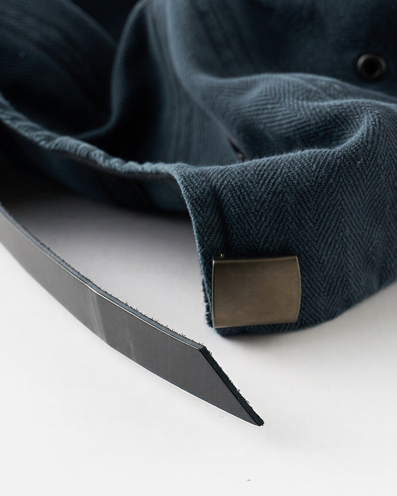 cotton linen herringbone aging B.B.cap