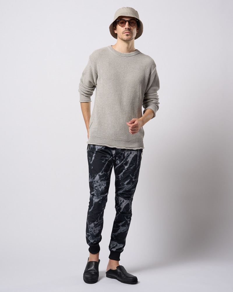 tuck rib pants