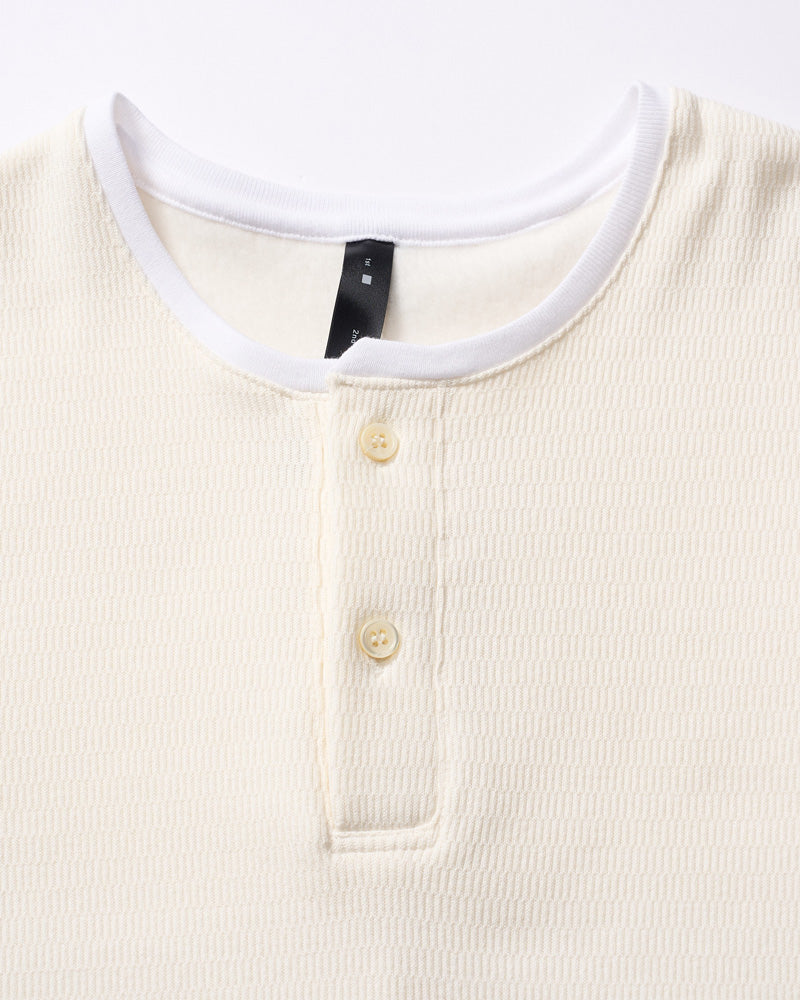 back boa thermal henley L/S