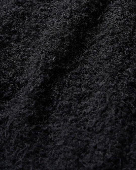 fancy yarn crew-neck knit
