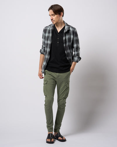 luxury cotton smart collar S/S