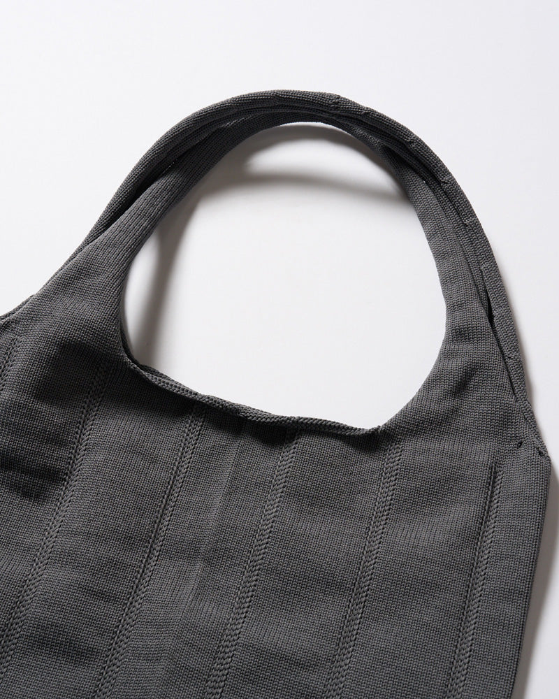 stripe knit bag