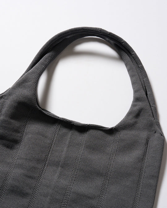 stripe knit bag