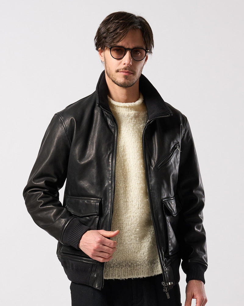 leather rib jersey type A-2 – wjk online store