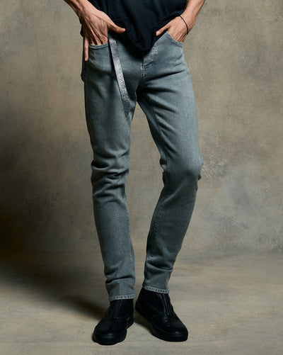slim banana denim