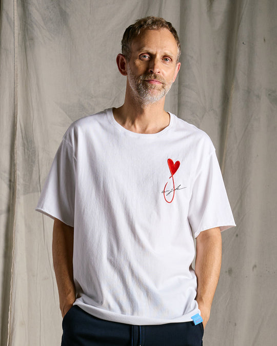 【Maison Honoré Paris × wjk】heart fish cut-off S/S