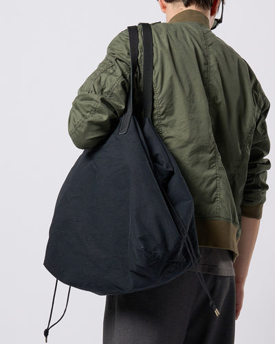 vintage drawstring tote bag
