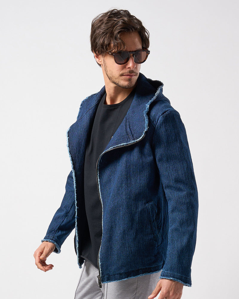 【LEON×B'2nd×wjk】hooded wrap blouson