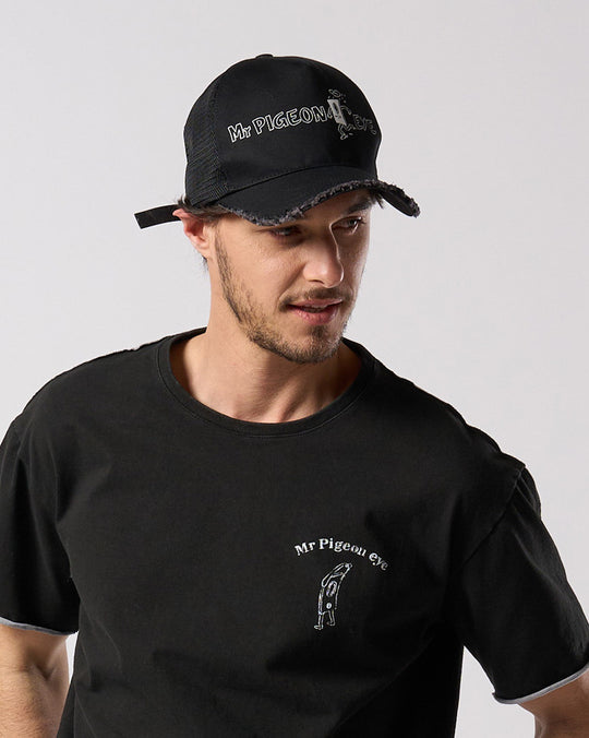 【Ohta Design × wjk】"panic" cut-off mesh cap