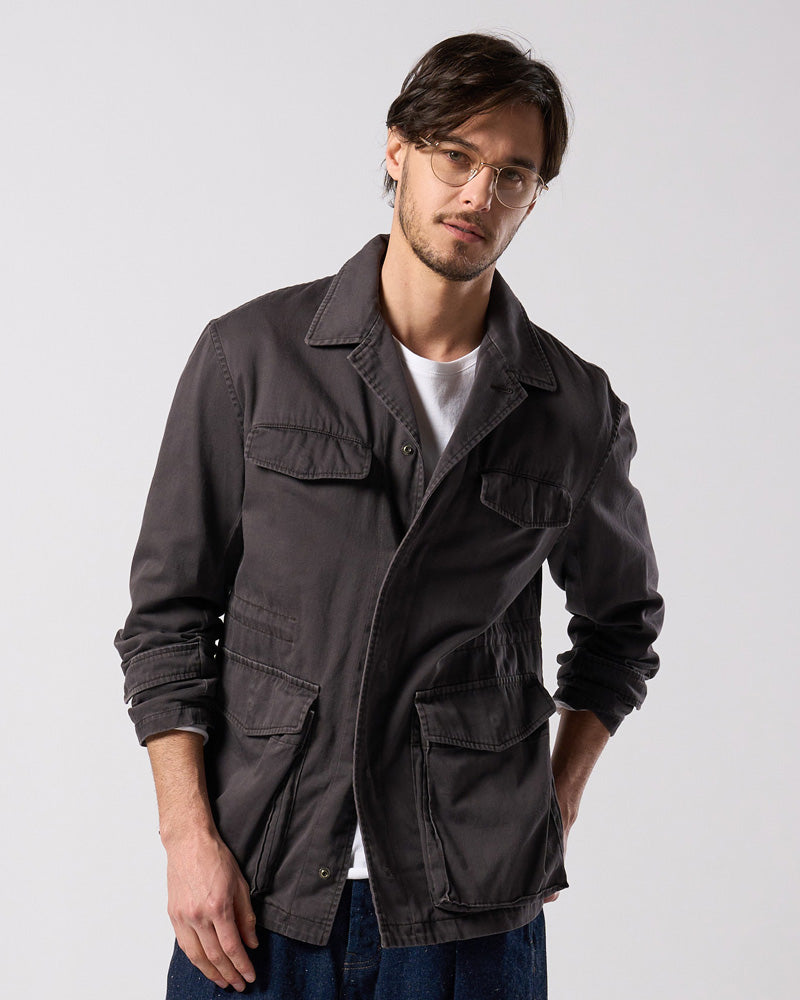 sulfur dyed M47 shirt jacket