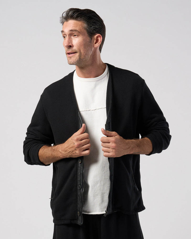 soft luxe urake zip-up jacket