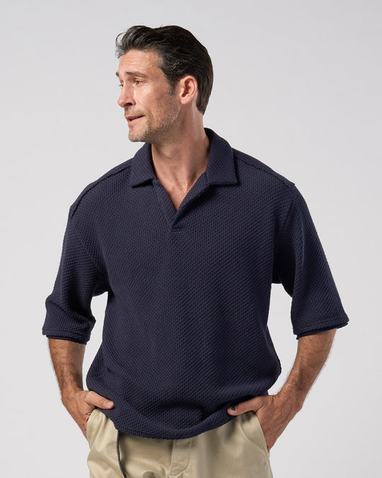 russell knit skipper polo H/S