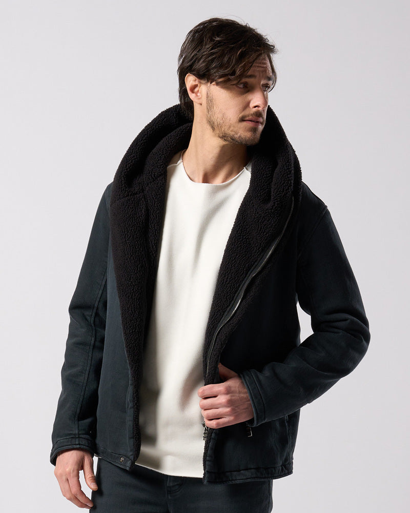 denim jersey hooded riders