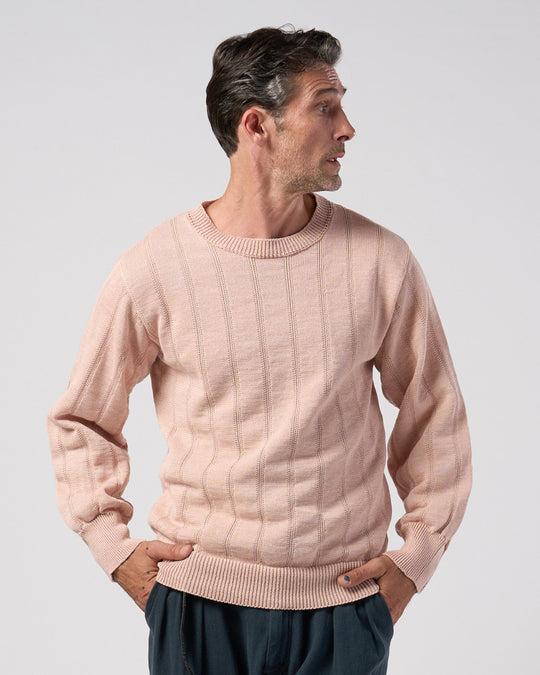 GIMA stripe knit pull-over