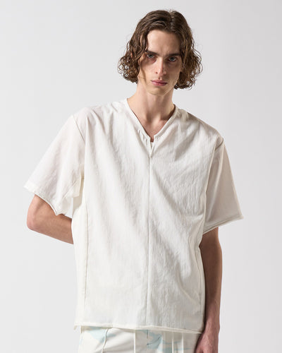 switching pullover shirt H/S