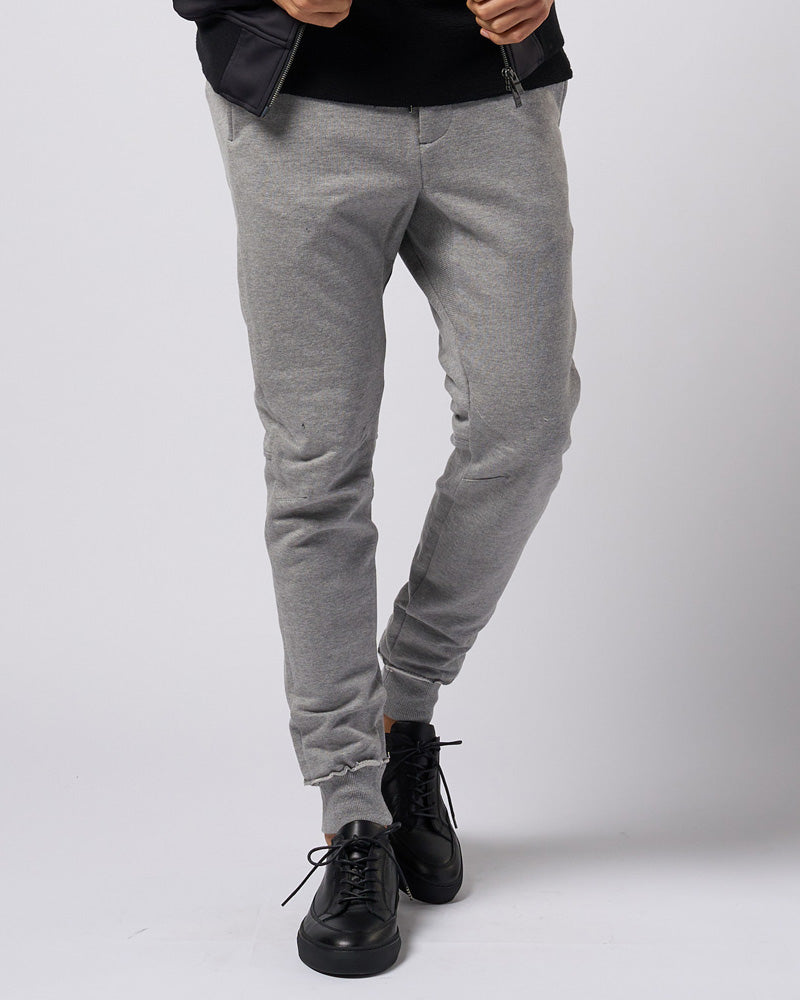 basic rib sweat pants