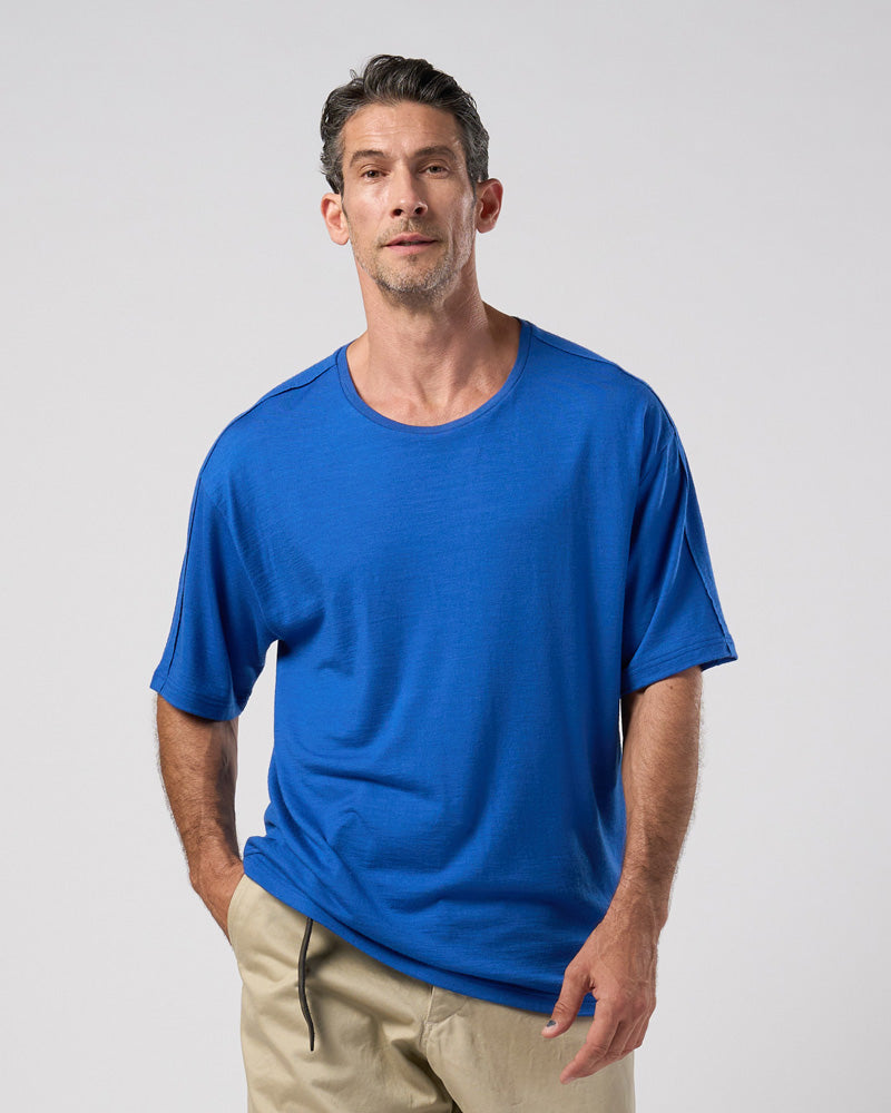 super100's wool jersey S/S