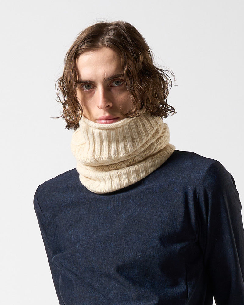 plating cable knit snood – wjk online store