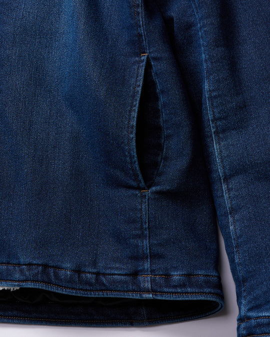 denim jersey hooded riders