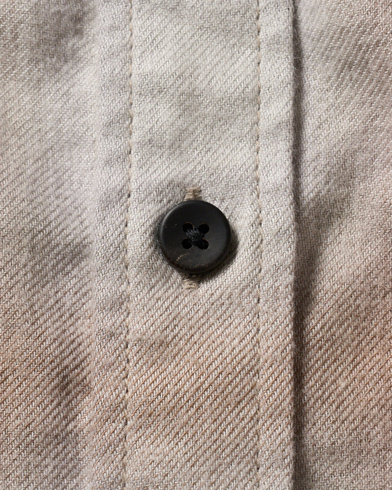 loose check western shirt