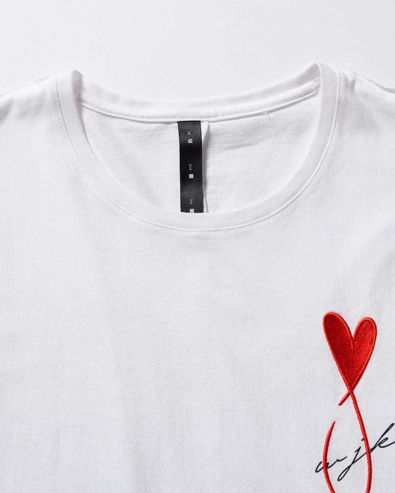 【Maison Honoré Paris × wjk】heart fish cut-off S/S