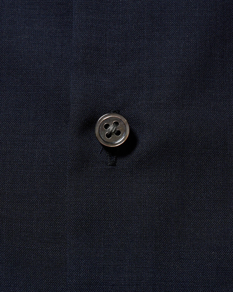 airy wool voile shirt
