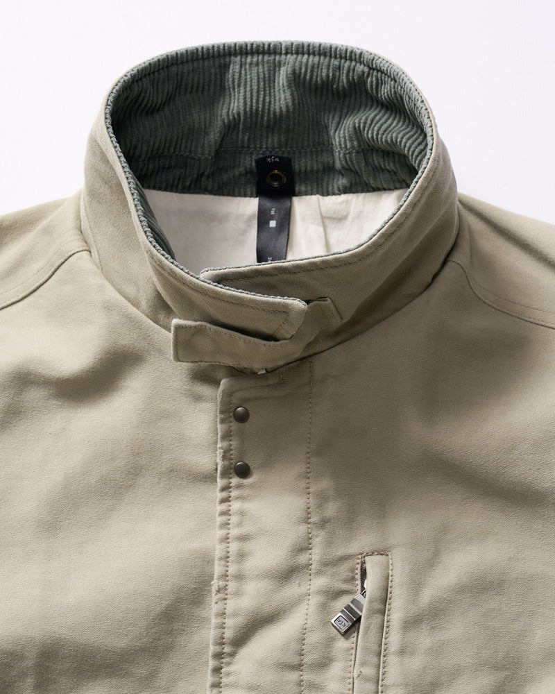 heavy moleskin short coverall jacket