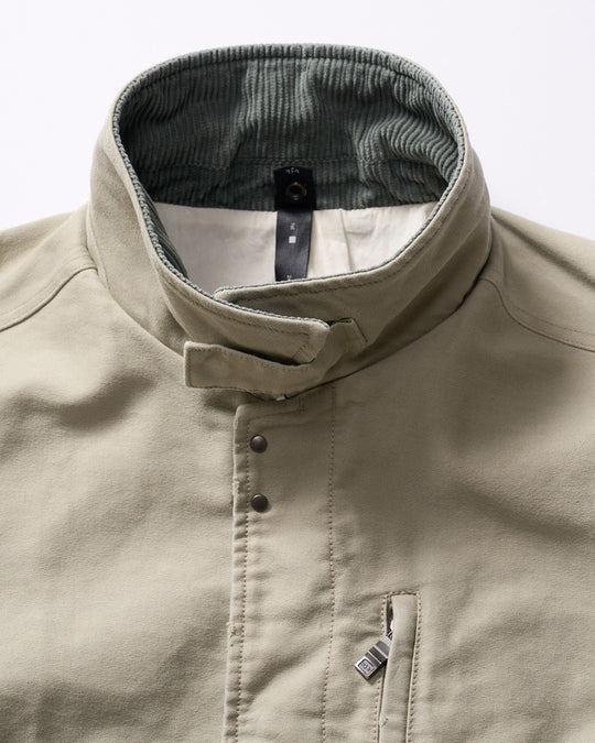 heavy moleskin short coverall jacket