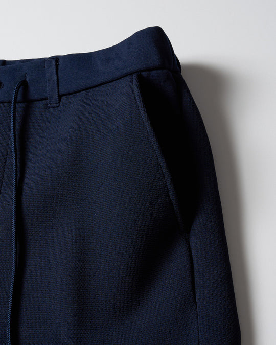 function knit easy slacks (jacquard check)