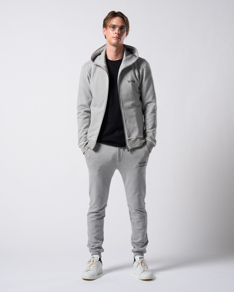 【muta × wjk】super urake rib sweat pants