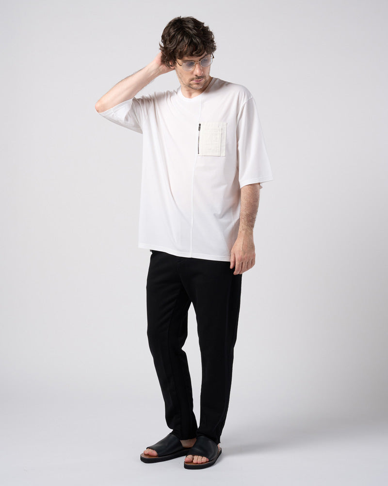 compact urake cut-off line pants