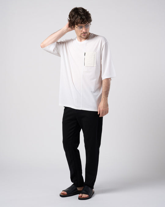 compact urake cut-off line pants