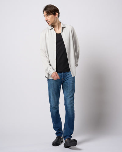slim banana denim