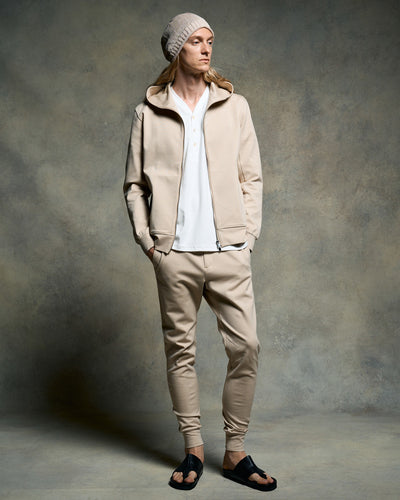 basic rib sweat pants